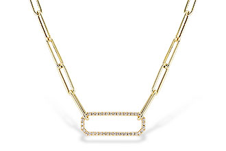 B282-73544: NECKLACE .50 TW (17 INCHES)