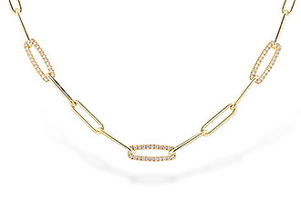 F282-73544: NECKLACE .75 TW (17 INCHES)