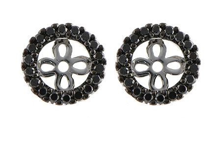 G197-28925: EARRING JACKETS .25 TW (FOR 0.75-1.00 CT TW STUDS)