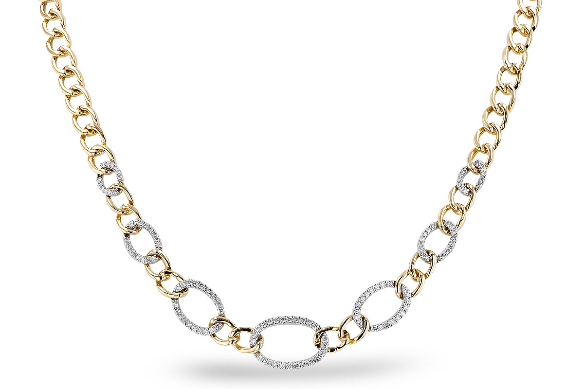 G282-74434: NECKLACE 1.15 TW (17")