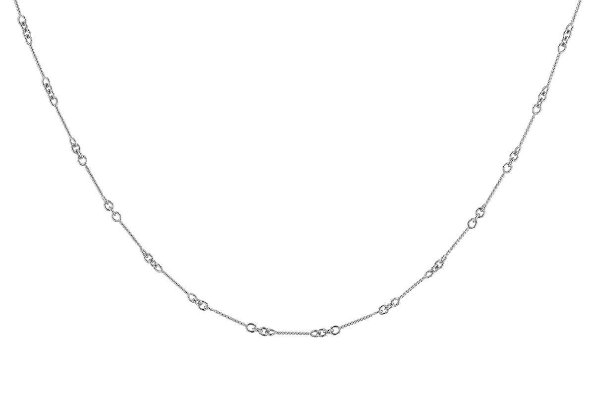 G282-78989: TWIST CHAIN (8IN, 0.8MM, 14KT, LOBSTER CLASP)
