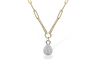 H282-73543: NECKLACE 1.26 TW (17 INCHES)