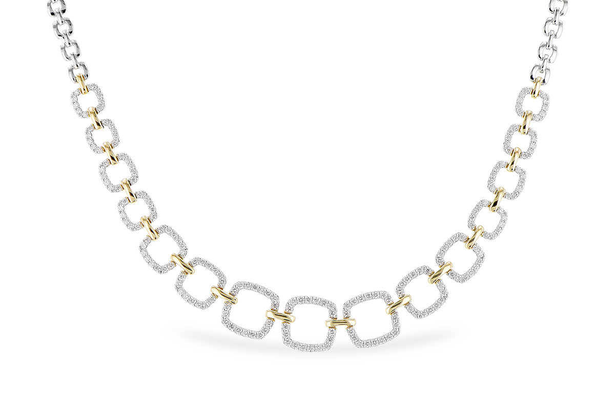 L281-90780: NECKLACE 1.30 TW (17 INCHES)