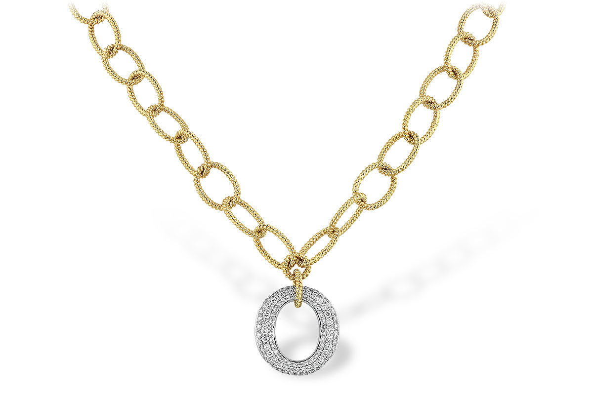 M199-10761: NECKLACE 1.02 TW (17 INCHES)