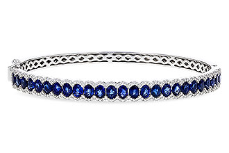 A283-71653: BANGLE 5.09 TW SAPPHIRE 5.65 TGW