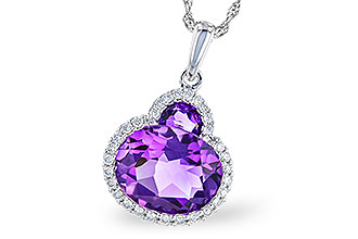 E282-74407: NECK 2.28 TW AMETHYST 2.42 TGW