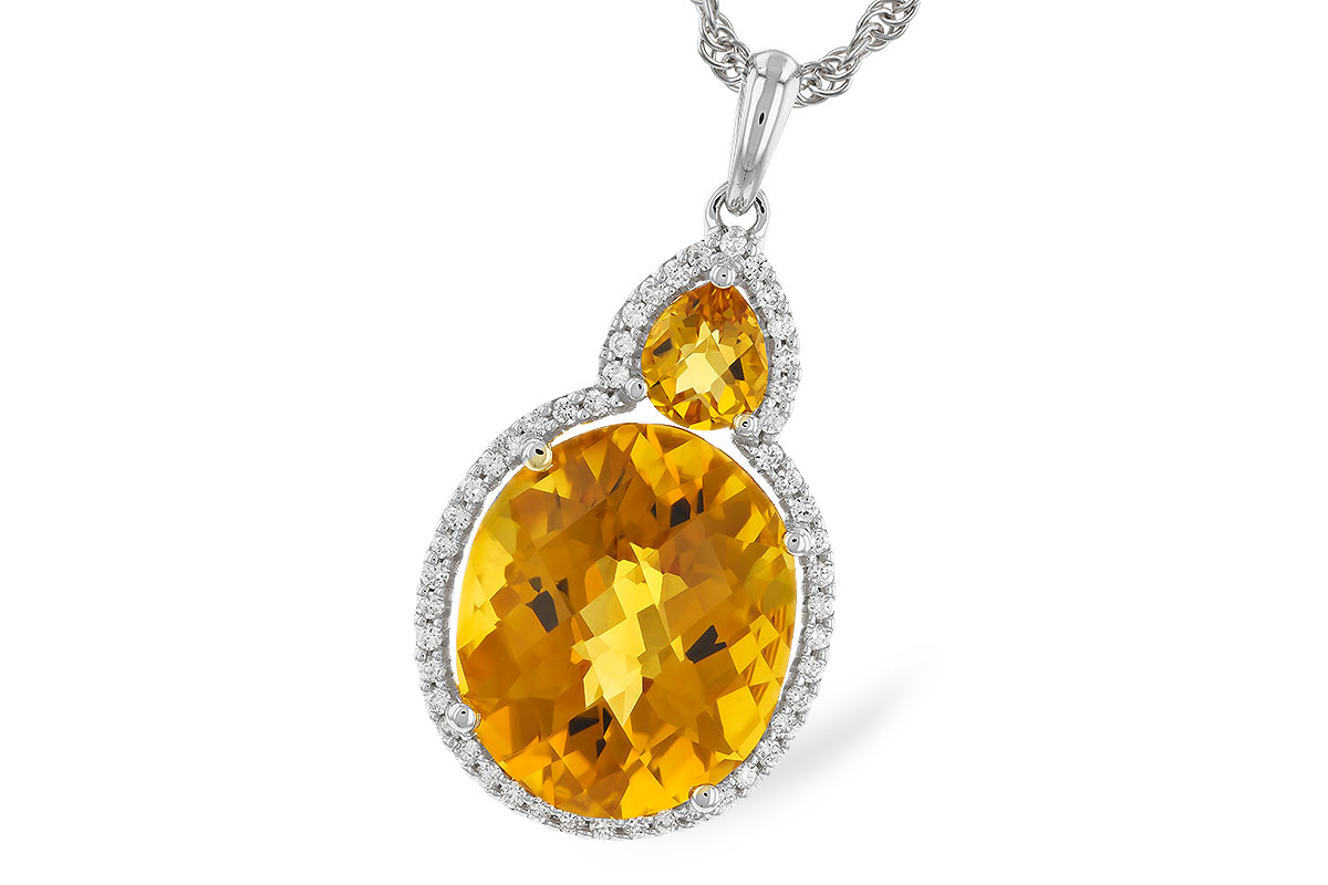 L282-78043: NECK 5.70 TW CITRINE 5.85 TGW (13x11 OVAL)