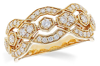 M282-75361: LDS DIA WED RG .50 TW